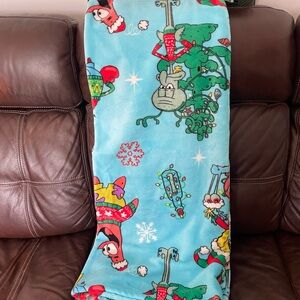 SpongeBob Christmas blanket